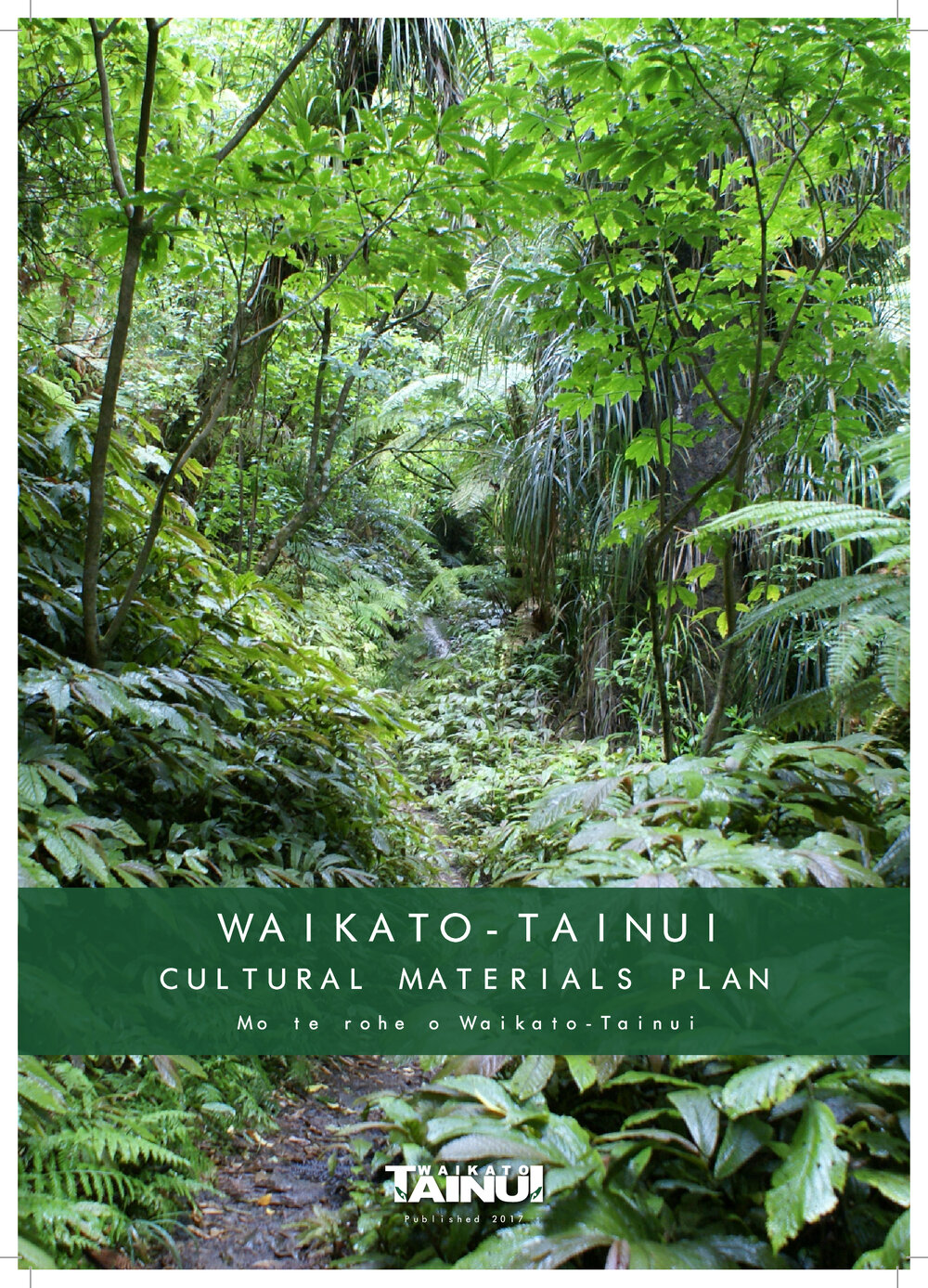 Waikato-Tainui Cultural Materials Plan mo te rohe o Waikato-Tainui.